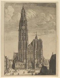 Antwerpener Kathedrale Prospectvs Tvrris Ecclesiæ Cathedralis, 1649