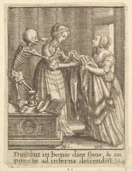 Braut, aus dem Totentanz