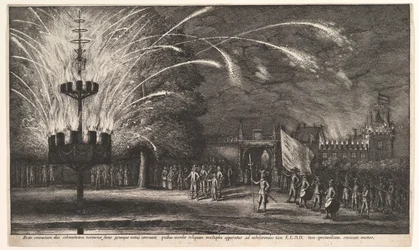 Feuerwerk in Hemissem, 1625-77