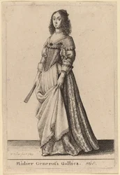 Edle französische Frau