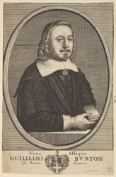 Vera Effigies Guilielmi Burton L.L. Baccalaurei, 1657-58