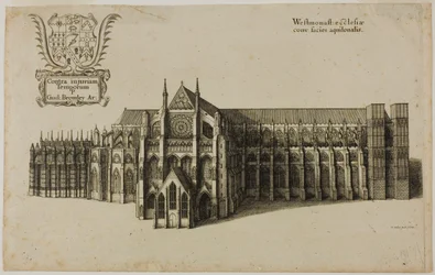 Blick von der Nordseite der Westminster-Kirche