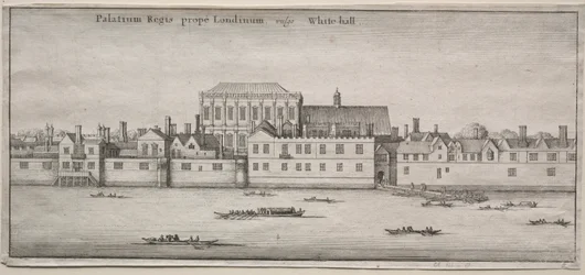 Ansichten von London: Whitehall vom Fluss