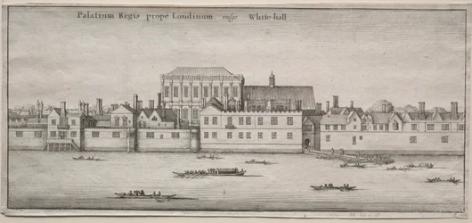 Ansichten von London: Whitehall vom Fluss