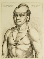 Virginischer Indianer aus 