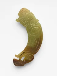 Anhänger (pei) in Form eines Vogels, ca. 1000-900 v. Chr.
