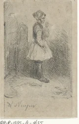 Junge mit einer Pfeife