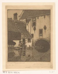 Rückseite des Rathauses in Oud-Beijerland