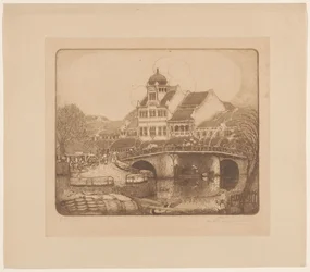 Das Bürogebäude der Firma Sluyters & Co. Kali Besar Batavia