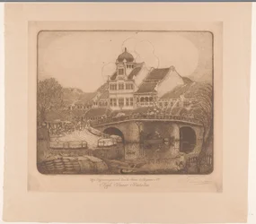 Das Bürogebäude der Firma Sluyters & Co. Kali Besar Batavia