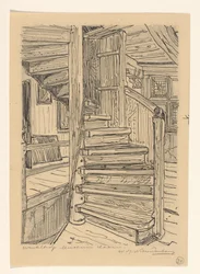 Wenteltrap im Westfries Museum in Hoorn