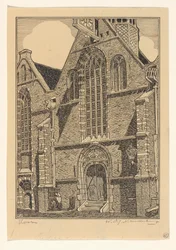 Westfassade der Noorderkerk in Hoorn