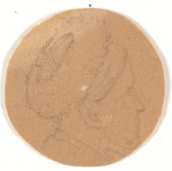 Kopf. Profil nach rechts