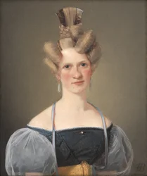 Marie Raffenberg, die Verlobte des Künstlers