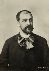 Porträt des Schriftstellers Maurice Desvallieres (1857)