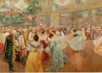 Hofball in den Redoutensälen, Hofburg, Wien
