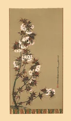 Die Kirschblüten von Mikawa, 19. Jahrhundert, 1886