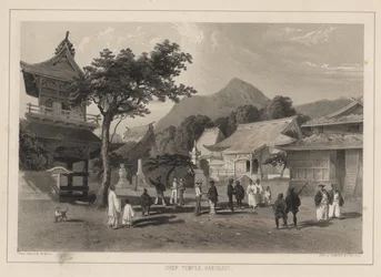 Haupttempel, Hakodadi, 1855