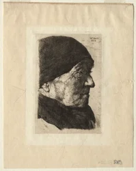 Kopf eines Bauern, 1874