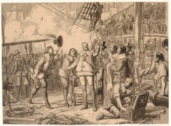 Christian IV. auf der 