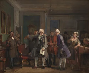 Aus Ludvig Holbergs "Den Stundesløse", 1. Akt, 6. Szene