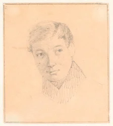 Porträt von Lorentz Ludvig Mozart Waagepetersen