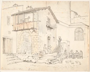 Vens, das Haus des Schuhmachers in Nemi