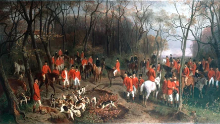 Elizabeth auf der Jagd, spätes 19. Jahrhundert