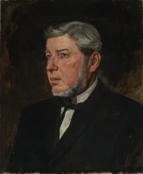 Bildnis des Vaters des Künstlers, Georg Trübner