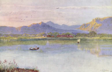 Am Seeufer, Blick auf Constantia
