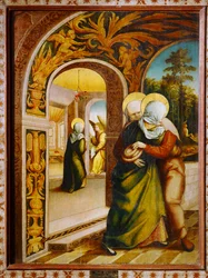 Das Treffen an der Goldenen Pforte - Begegnung von Anne...