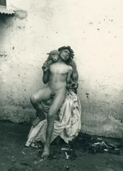 Junger Junge mit Schaf, Sizilien, ca. 1899