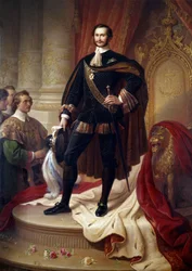 Ganzkörperporträt von Maximilian II. Joseph, König von Bayern