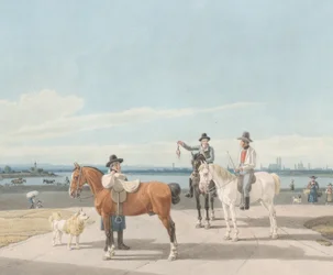 Reiter in der Nähe von München, 1830