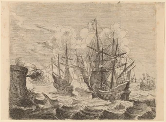Heemskercks Sieg über die spanische Flotte bei Gibraltar