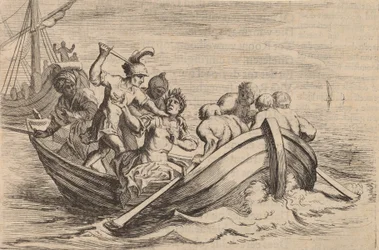 Die Ermordung von Pompeius, 1634