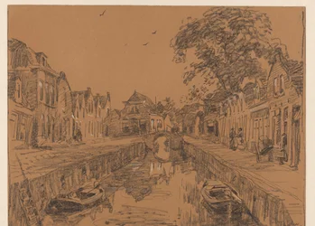 Kanal mit alten Häusern