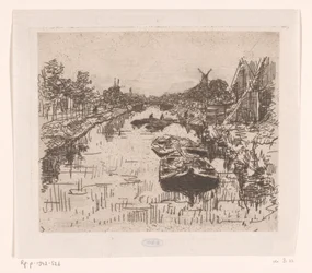 Kanal mit Booten