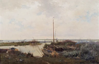 Flusslandschaft, 1882