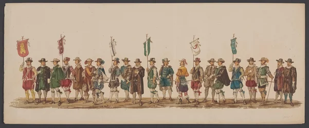 Delfter Umzug von 1862, fünfte Gruppe