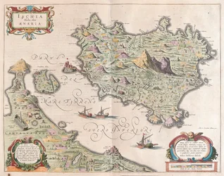 Insel Ischia, Italien, in 