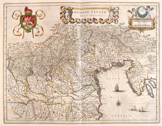 Gebiet von Veneto und Treviso, Italien, in 