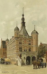Waag (Waagehaus), Deventer, Niederlande, 1528