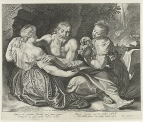 Lot und seine Töchter