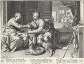 Esau verkauft sein Erstgeburtsrecht an Jakob