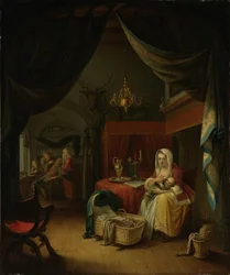 Triptychon: Allegorie der Kunstschulung