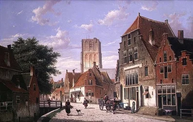 Straßenszene in Amsterdam