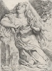 Maria Magdalena in der Wildnis, ca. 1613-14