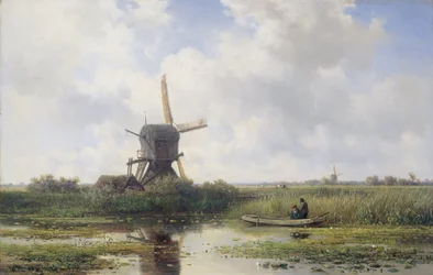 Der Gein-Fluss, nahe Abcoude