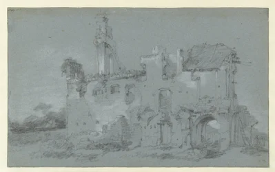 Ruine der Abtei von Rijnsburg